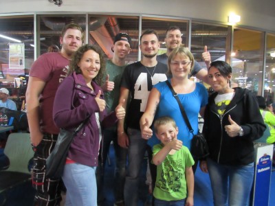 Gruppenbild Kartrennen Essen